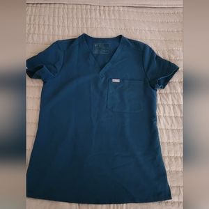 Xs Catarina figs Caribbean blue top